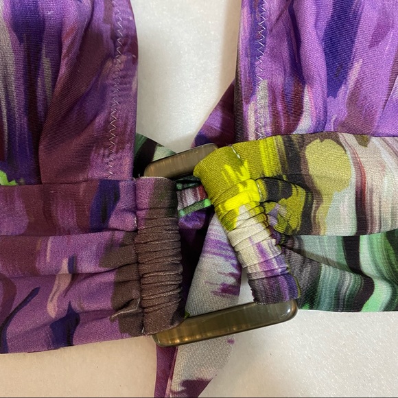 Zingara bikini set Purple and Green - Picture 5 of 10